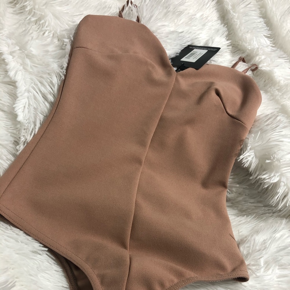 Mauve/pink bodysuit